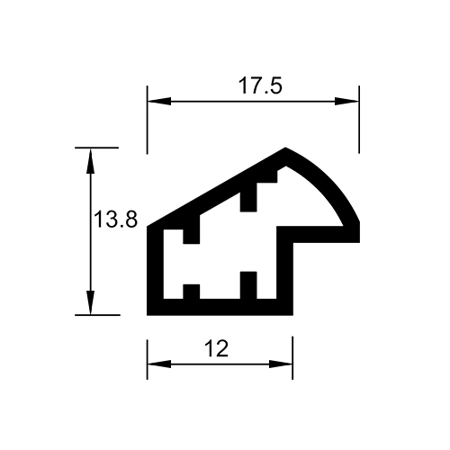 Moldura de PVC